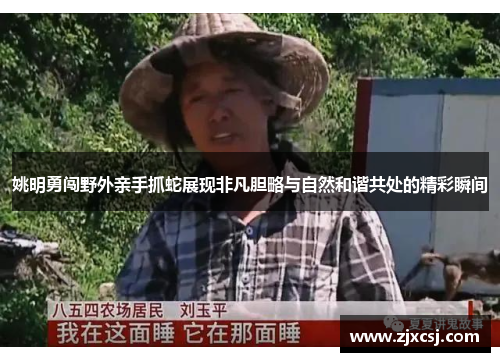 姚明勇闯野外亲手抓蛇展现非凡胆略与自然和谐共处的精彩瞬间